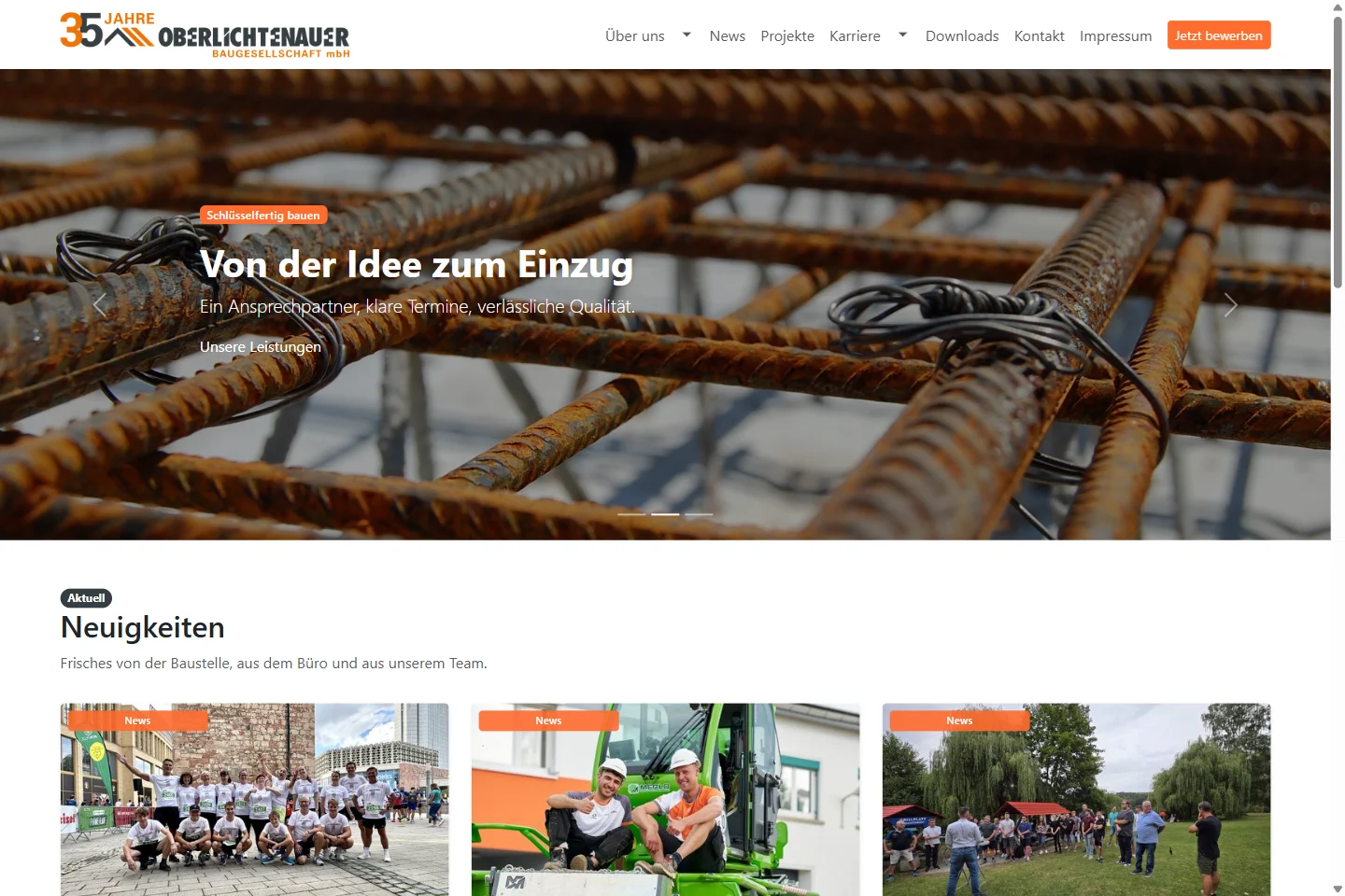 Website von Oberlichtenauer